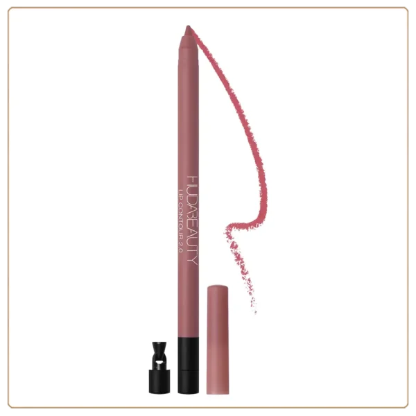 HUDA BEAUTY Lip Contour 2.0 Automatic Matte Lip Pencil Color: Muted Pink