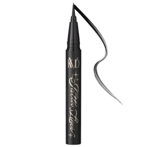 KVD Beauty Mini Tattoo Liner Vegan Waterproof Liquid Eyeliner, Size: 0.007 Oz, Trooper Black